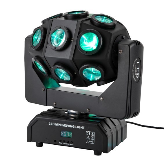 La scène disco à tête mobile 180W LED allume le DJ allume la lumière RGBW pour l'effet de projecteur de club de barre