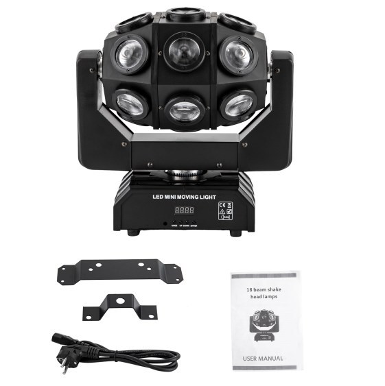 La scène disco à tête mobile 180W LED allume le DJ allume la lumière RGBW pour l'effet de projecteur de club de barre