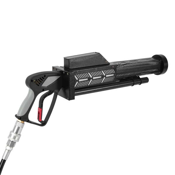 Pistolet à colonne CO2 avec LED bleue (sans batterie) - Pointe Euro