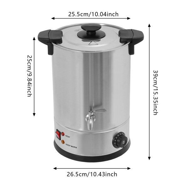 Pot de fusion de cire de 12 L pour la fabrication de bougies, pot de fusion de cire, grande machine de fusion de cire commerciale