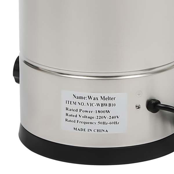 Fondoir de cire pour la fabrication de bougies, grand pot de fusion de cire électrique de 10,5 Qts Fondoir de cire pour la fabrication de bougies, grand pot de fusion de cire électrique de 10,5 Qts
