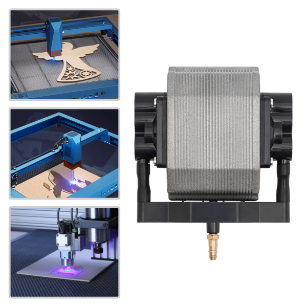 Pompe pneumatique pour découpeuses et graveurs laser, pour surfaces propres et bords de coupe lisses, 30L Pompe pneumatique pour découpeuses et graveurs laser, pour surfaces propres et bords de coupe lisses, 30L