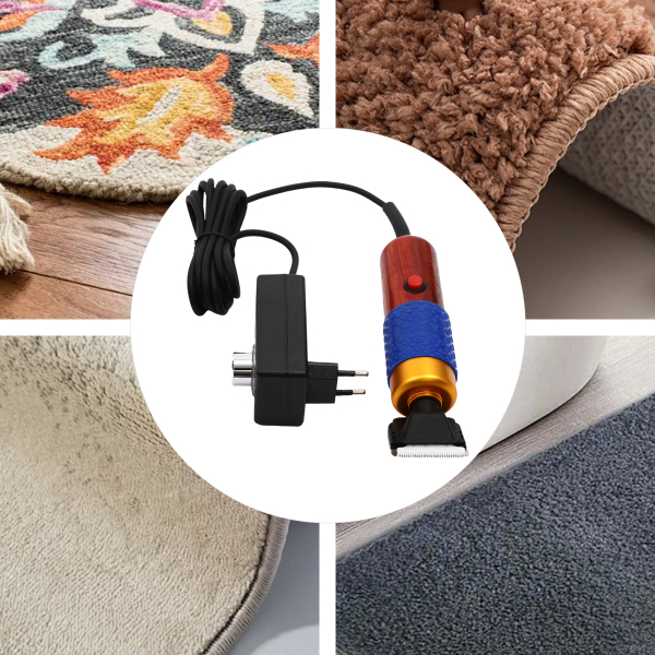 Coupe-tapis avec guide de cisaillement, coupe-tapis à faible vibration, pour tapis