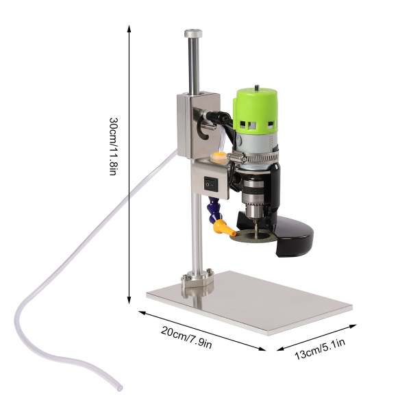 Coupe-bouteille en verre 6000R/Min, machine électrique de coupe-bouteille de bricolage 150W Coupe-bouteille en verre 6000R/Min, machine électrique de coupe-bouteille de bricolage 150W