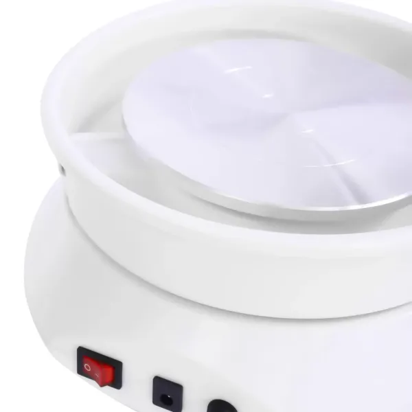 Disques de poterie en céramique - Disque de poterie électrique - Pour enfants - Pour bricolage - Argile - 15 cm - 120 W - Convient pour la maison et l'école