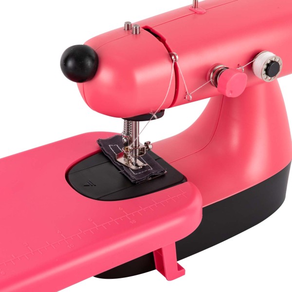 Machine à coudre, bras libre, machine à coudre à points super utilitaires - rose Machine à coudre, bras libre, machine à coudre à points super utilitaires - rose