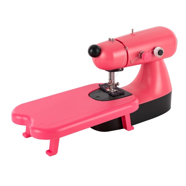 Machine à coudre, bras libre, machine à coudre à points super utilitaires - rose