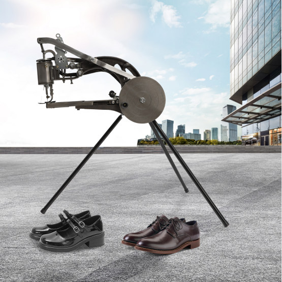 Machine à coudre à la main Cobbler - Machine à coudre - Kit de réparation de chaussures avec aiguilles pour toile, coton, lin, outil de couture Machine à coudre à la main Cobbler - Machine à coudre - Kit de réparation de chaussures avec aiguilles pour toile, coton, lin, outil de couture