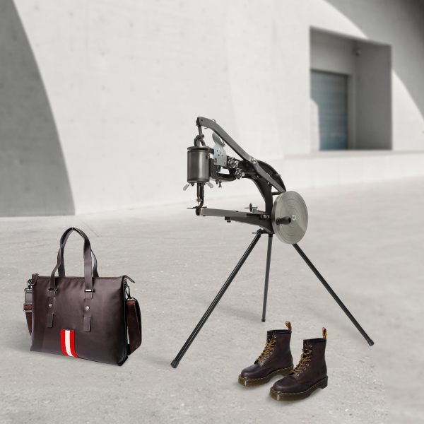 Machine à coudre à la main Cobbler - Machine à coudre - Kit de réparation de chaussures avec aiguilles pour toile, coton, lin, outil de couture