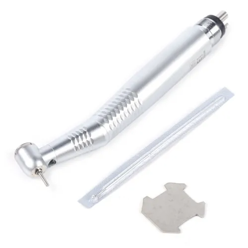 Pièce à main à bouton-poussoir à fibre optique LED haute vitesse dentaire CNCEST à 4 trous Pièce à main à bouton-poussoir à fibre optique LED haute vitesse dentaire CNCEST à 4 trous